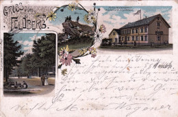 Deutschland - Gruss Vom FELDBERG - Altes Feluberghaus - Fuchstanz - Litho 1897 - Feldberg