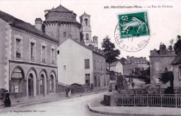 35 - Ille Et Vilaine  - MONTFORT Sur MEU - La Rue De Hennau - Other & Unclassified