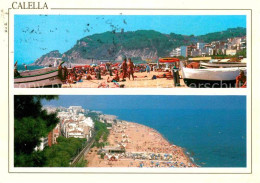 72898153 Calella De Mar Fliegeraufnahme Strand Calella Barcelona - Sonstige & Ohne Zuordnung