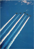 CPM AK Fouga -Magister Training Jet Flying In Formation ISRAEL (1404445) - Israel