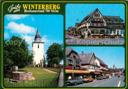 72898131 Winterberg Hochsauerland Kirche Gasthof Strassenpartie Winterberg - Winterberg