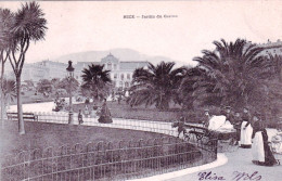 06 - Alpes Maritimes - NICE  - Jardin Du Casino - Sortie Des Landaus Par Les Nourrices - Parques, Jardines