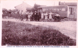 91 - Essonne -  L Autocar Desservant LE PILEU Et La Gare De MASSY PALAISEAU - Other & Unclassified