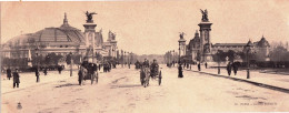 75 - PARIS 08 -  Avenue Nicolas II ( Avenue Winston Churchill ) - Carte Grand Format 28 Cm X 11 Cm - Distrito: 08