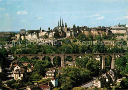 72898095 Luxembourg_Luxemburg Klausener Bruecke Und Oberstadt - Otros & Sin Clasificación