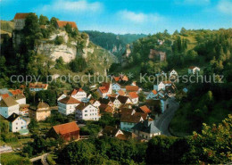 72898065 Pottenstein Oberfranken Panorama Pottenstein - Pottenstein