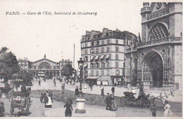 La Gare De L' Est : Vue Extérieure - Métro Parisien, Gares