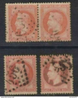 TBE Nuances Dont Vif Du N°31 - 1863-1870 Napoleon III With Laurels