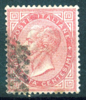 ITALIA, 1863, VEII USED VF - Usati