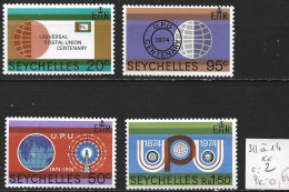 SEYCHELLES 311 à 14 ** Côte 2 € - Seychelles (...-1976)