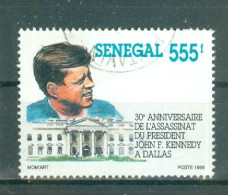 REPUBLIQUE DU SENEGAL - N°1066 Oblitéré - 30°anniversaire De L'assassinat Du Président John F. Kennedy, à Dallas. - Kennedy (John F.)