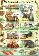 A 894 - 7, A 936 - 9, A 991 - 4, A 1038 - 41 Czechia Nature Protection: Zoological Gardens 2016 -2019 - Sonstige & Ohne Zuordnung