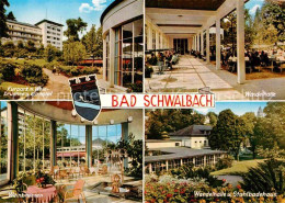 72897361 Bad Schwalbach Kurpark Kurhotel Weinbrunnen Wandelhalle Stahlbadehaus B - Bad Schwalbach