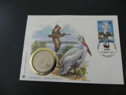 Romania - WWF Pelican 1986 - Numis Letter - Roemenië