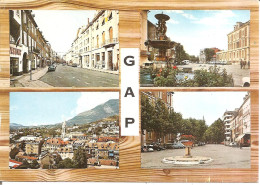 GAP (05) ROUTE DES GRANDES ALPES - Carte Multivues En 1970  CPSM  GF - Gap