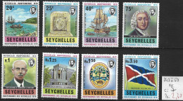 SEYCHELLES 343 à 50 ** Côte 7 € - Seychellen (...-1976)