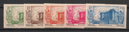 MAURITANIE - 1939 - N°YT. 100 à 104 - Révolution - Série Complète - Neuf * / MH VF - Unused Stamps