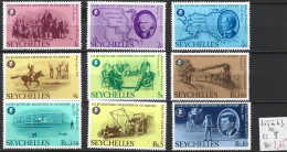 SEYCHELLES 355 à 63 ** Côte 8 € - Seychelles (...-1976)