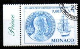 MONACO   -   2001 .  Y&T N° 2307 Oblitéré . Prix D' Océanographie,  Voilier. - Used Stamps