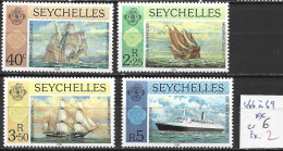 SEYCHELLES 466 à 69 ** Côte 6 € - Seychelles (1976-...)