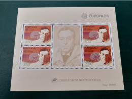 TIMBRES   EUROPA   1983   PORTUGAL    BLOC  FEUILLET   N  41        NEUFS  LUXE** - 1983