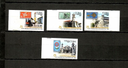 Cuba  2005 .-   Y&T  Nº   4275/78    ( No Dentados )   **      ( B ) - Unused Stamps