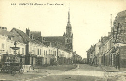 27  CONCHES - PLACE CARNOT (ref 9539) - Conches-en-Ouche