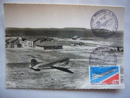 Avion / Airplane / AIR ALGERIE / Douglas DC-3 / Carte Maximum / Seen At Marignane Airport - 1946-....: Modern Tijdperk