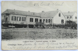 C. P. A. : SAINT HELENE : St. Helena : Longwood House, Napoleon's Residence, Stamp In 1904 - Sant'Elena