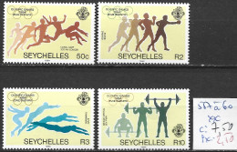 SEYCHELLES 557 à 60 ** Côte 7.50 € - Seychelles (1976-...)