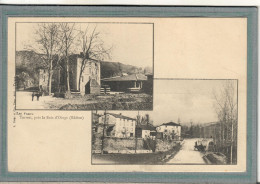 CPA - Environs De Le BOIS-d'OINGT (69) Les PONTS-TARRETS - Carte Multivues De 1900 - Le Bois D'Oingt