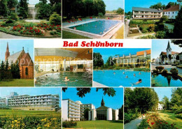 72896927 Bad Schoenborn Kurpark Schwimmbad Kurkliniken Bad Schoenborn - Bad Schönborn