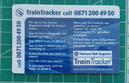 UK PHONECARD TRAINTRACKER - [ 8] Ediciones De Empresas