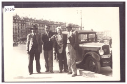 GENEVE - AUTOMOBILE PEUGEOT 201 SUR LES QUAIS - TB - Genève