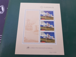 TIMBRES    ACORES  BLOC  FEUILLET  ANNEE  1983    N  4        NEUFS  LUXE** - Azores