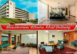 72896683 Bad Driburg Sanatorium Berlin Aussenansicht Aufenthaltsraum Eingangshal - Bad Driburg