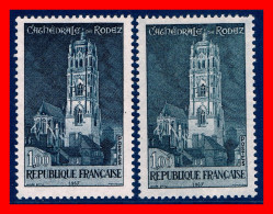 Yvert N° 1504 N** / MNH RODEZ GRIS & GRIS-NOIR - Pétouille D'imprimerie - SANSURPRISE - Ongebruikt