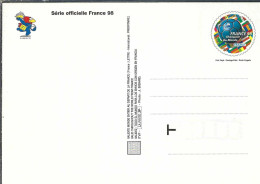 FRANCE Ca.1998: CP Ill. Entier "France Championne Du Monde De FB" Neuf - Altri & Non Classificati