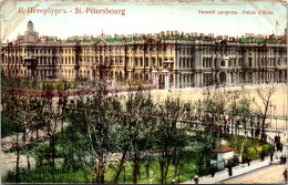 RUSSIE - SAINT PETERSBOURG - Le Palais D'hiver  - Russie