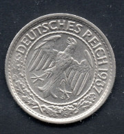 3102 1937A,1937F,1938E 50 Pf. VERY FINE - 50 Reichspfennig