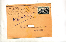 Lettre  Flamme Muette Nice Sur Uzerche - Mechanical Postmarks (Advertisement)