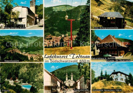 72896465 Todtnau Sesselbahn Fliegeraufnahme Freibad Geburtshaus K. Nessler Erfin - Todtnau