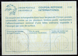 SEYCHELLES  La25 International Reply Coupon Reponse Antwortschein IRC IAS Cupon Respuesta O VICTORIA 13.03.91 Pdv! - Seychellen (1976-...)