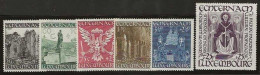 Luxembourg  .  Y&T   .   392/397  .   **    .    Neuf Avec Gomme Et SANS Charnière - Unused Stamps