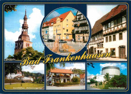 72896272 Frankenhausen Bad Oberkirche Panorama Museum Fachwerk Frankenhausen Bad - Bad Frankenhausen