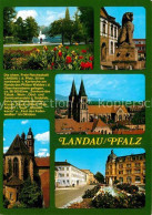 72896206 Landau Pfalz Kirche Panorama Park Landau In Der Pfalz - Landau