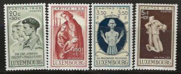 Luxembourg  .  Y&T   .   384/387  .   **    .    Neuf Avec Gomme Et SANS Charnière - Unused Stamps