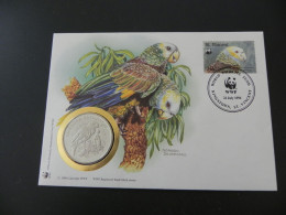 St. Vincent WWF Royal Amazon Parrot 1986 - Numis Letter - Other - America