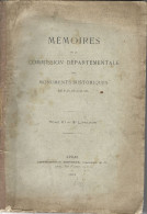 Livre - 62- Memoires De La Commission Departementale Des Monuments Historiques Du Pas De Calais - Montreuil Sur Mer Etc - Picardie - Nord-Pas-de-Calais