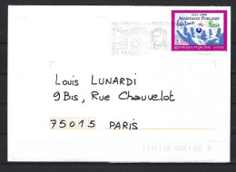 FRANCE 1999. Y&T N°3216 - 3,00 F. " 150 Ans Assistance Publique - H.P". Sur Lettre - Flamme D'oblitération Du 14-2-1999. - Gebraucht